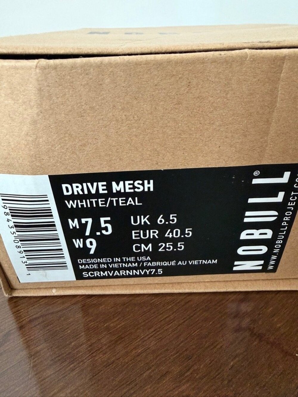 NOBULL Drive Mesh Running Shoe White/Teal - Picture 6 of 7